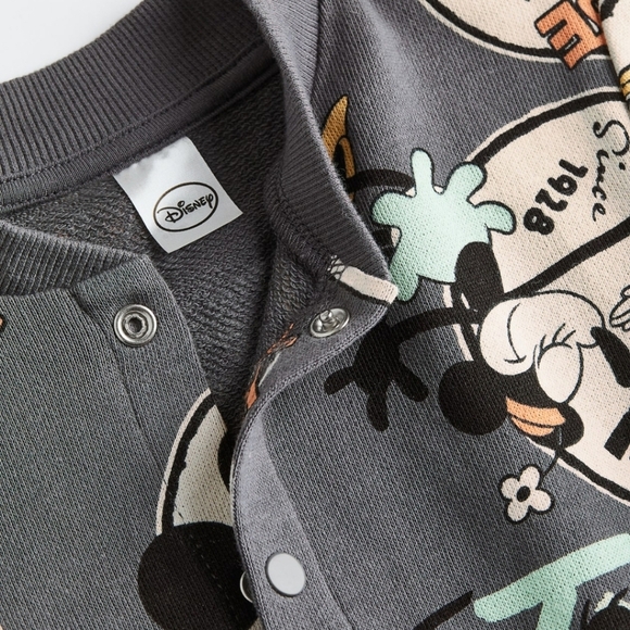 H&M Disney Button Up Long Onesie Bodysuit - Picture 2 of 7